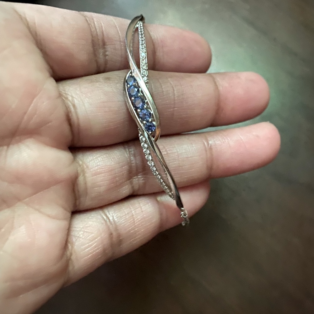 Kay Jewelers Bolo Birthstone (Sept) Bracelet